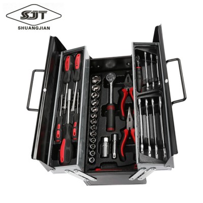 Professional German Chrome Vanadium Auto 50 Pcs Hand Home Repair Hardware Tool Set