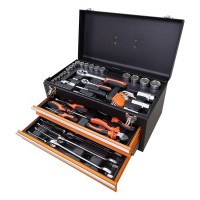 90 PCS Universal Multifunction Quick Release Auto Repair Hardware Hand Tools SetWith Metal Box