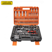 Professional Heavy Duty Hand Tool Set Standard Edition 94 Pcs Universal Auto Car Repair Tools Box Kit Socket Wrench Sets