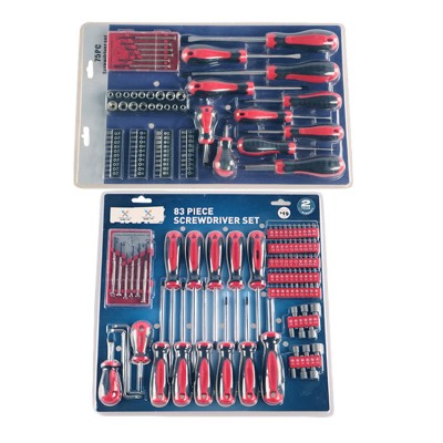 Soft handle mini cr v ratchet screwdriver bit set slotted insulated precision screwdriver set